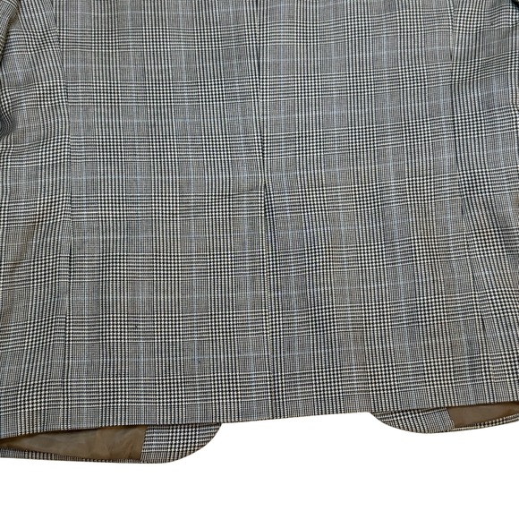 Lauren Ralph Lauren Men's 42R Glen Plaid Sport Coat Blazer Silk Wool 2 Button - Picture 16 of 16